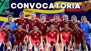 CONVOCATORIA vinotinto de VENEZUELA para el Mundial Uzbekistán 2024