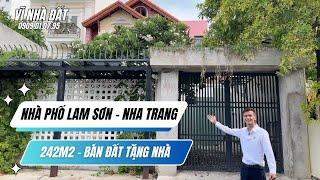 Bán Nhà Phố Đường Lam Sơn Nha Trang Khánh Hoà | Vĩ Nhà Đất Nha Trang