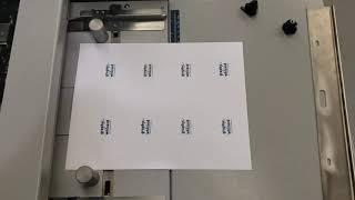 Graphic Whizard PT 33SC Business Card Slitter
