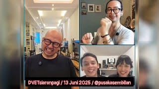 #dvetsiaranpagi 20250613 | syuting dvetwith • nano podcast & trivia quiz w'Jemima & Nahum (emsnhums)
