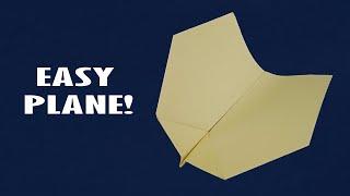 PAPER PLANE THAT FLIES REALLY FAR - How to Make a Origami Paper Airplane That Flies Far