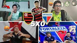REAÇÕES DOS RIVAIS SECANDO O MENGÃO- FLAMENGO 5X0 FORTALEZA- BRASILEIRÃO 2025- VAMOS RIR KKKKK