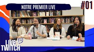 Premier live des éditions Delcourt/Tonkam et Soleil Manga