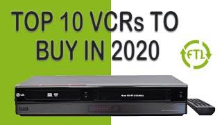 TOP 10 BEST VCRS TO BUY IN 2020 - WHAT VCR SHOULD I BUY? -  VHS PLAYERS / VIDEO CASSETTE RECORDERS