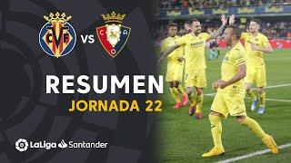 Highlights Villarreal CF vs CA Osasuna (3-1)