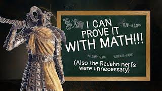 Shadow of the Erdtree Was Never That Hard (Proven Mathematically)