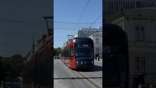 Škoda Transtech Artic X34 in Tampere #tram #publictransport #tampere #finland #shorts