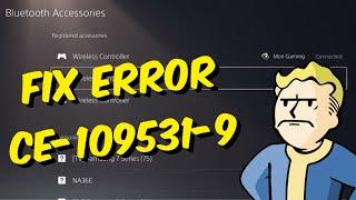 How To Fix PS5 Error CE-109531-9 - "The PS5 Doesn't Support Bluetooth Audio Accessories"