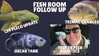 FISH ROOM TOUR CONT.. | TRIP TO PIER AQUATICS