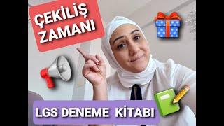 ÜCRETSİZ DENEME KİTABI ÇEKİLİŞ ZAMANI -VİDEOYU İZLE KATILMA ŞARTLARINI ÖĞREN