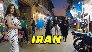 IRAN Walking Tour in the Most popular and Crowded Area of Mashhad ایران