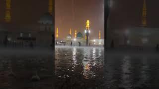  Rain In madina   || Jumma Mubarak Status 2024 || #shorts #jummamubarak  #jummamubarakstatusnew