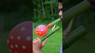 DIY Bamboo Creations with Single Balloone Slingshots #Bamboo #Diy #Slingshots #Bambooart