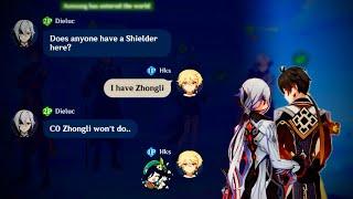 Lmaoo, When Arlecchino desperately needs a Shielder..