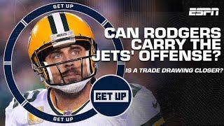 Can Aaron Rodgers carry the Jets' offense? Best landing spots for Ezekiel Elliott? | Get Up