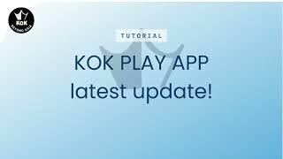 KOK Play Latest Update Tutorial | K STADIUM | (KOK Play 최선버전 업데이트 2.7 튜터리얼)