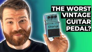 Is This BOSS Chorus One of the Worst Vintage Guitar Pedals?