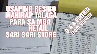 NEGOSYO AND STORE TIPS | USAPING RESIBO