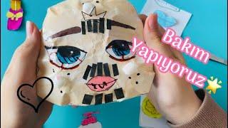 Squishy Roblox kızıma bakım yapıyorum  PAPER DIY  kağıttan bakım malzemeleri 