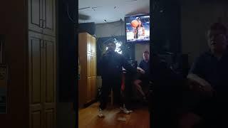 Performing Michael Jackson Thriller LIVE Karaoke
