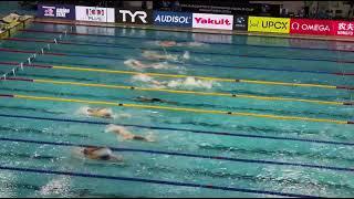 THOMAS CECCON  WSC Singapore  2024  100 backstroke  final 49.68