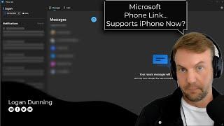  How to get... iPhone TEXT MESSAGES on your WINDOWS PC? Microsoft Phone Link POWERS Productivity!