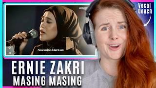  Vocal Coach Reacts | Ernie Zakri - "Masing Masing" | Vocal & Musical Analysis