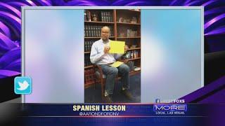 Attorney General of Nevada Aaron Ford teaches Spanish