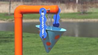 My Splash Pad Single Bucket Dump water play features