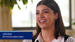 USD MEd Online Student Testimonial: Elena Rojas