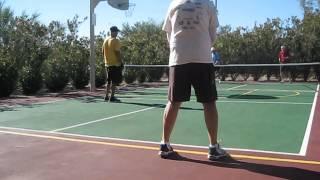 Village Green Pickleball - Gary/Sam vs Glenn/Glen 091020141