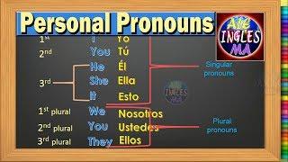 Pronombres Personales en Ingles - Personal Pronouns | Lección # 1