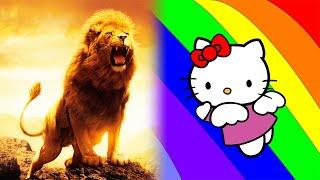 Ashoka's Lions Vs. Hello Kitty