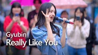 [ㄷㄷ] 규빈(Gyubin) "Really Like You" 부산 서면에서 라이브로 딩가딩가 버스킹 LIVE