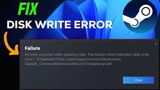 Disk Write Error Steam How to Fix Problem