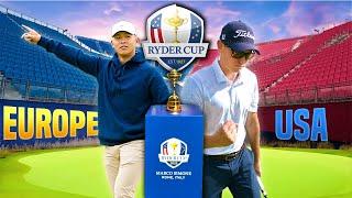 We played EVERY Ryder Cup course in Europe