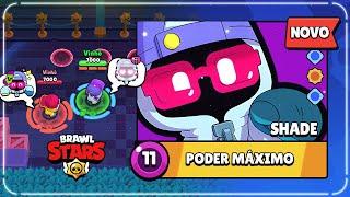 JOGUEI COM o SHADE! O MELHOR BRAWLER da NOVA ATUALIZAÇÃO do BRAWL STARS! ELE é INSANO DEMAIS