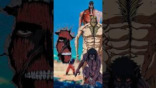 Rumbling Colossal Titan Vs all titans #attackontitan #aot #aotedit
