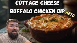 Amazing Cottage Cheese Keto Buffalo Chicken Dip Recipe - The Best I have ever had!