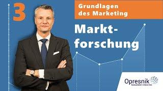 Vorlesung Marketing für alle Teil 3 - Marktforschung