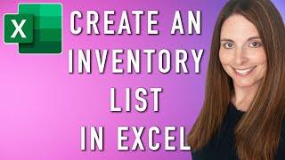 Create and Track a Basic Inventory List in Excel - Excel Inventory List Template