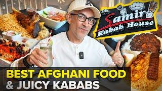 Samir Kabab House BEST Afghani Food Burlington | Lamb Shank, Kabuli Pulao | Street Food AF #4k