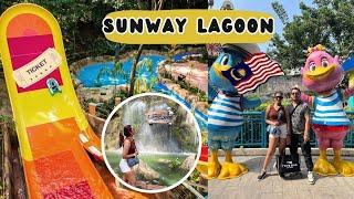 Sunway Lagoon Malaysia Biggest | Amusement & Water Rides | Must Do In Kuala Lumpur ️