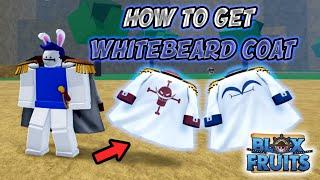 How To Get White Beard's Coat *FULL GUIDE* Blox Fruits 2023