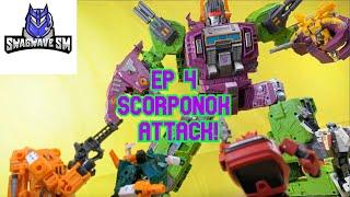 Transformers S.O.T.A Ep 4- Titan Scorponok ATTACK [Stop Motion]