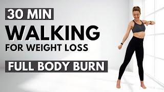 30 Min STEADY STATE WALKING for WEIGHT LOSSALL STANDINGNO JUMPINGKNEE FRIENDLYLISS WORKOUT