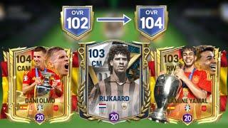 EPIC F2P TEAM UPGRADE 102 TO 104 OVR !!! | EA FC MOBILE 24