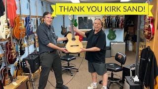 Kirk Sand, the master Laguna Beach luthier