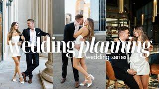 WEDDING PLANNING VLOG: 7 MONTHS OUT: City engagement photos, tastings, amazon haul, & updates!