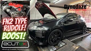 Boosted Vtec - Honda Civic Fn2 TypeR Tuned on Ecutek